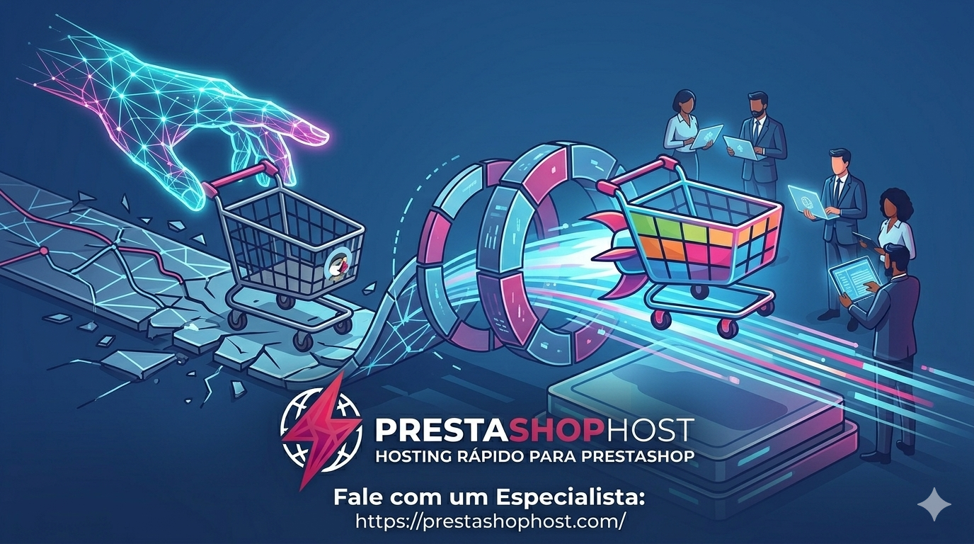 Otimização de PrestaShop: transformação da loja em alta velocidade com servidor otimizado