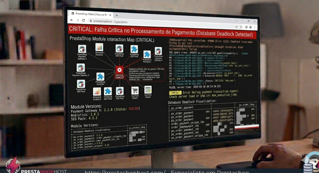 PrestaShop problemas de pagamento — como resolver e recuperar vendas perdidas 1 Problema de pagamento no PrestaShop