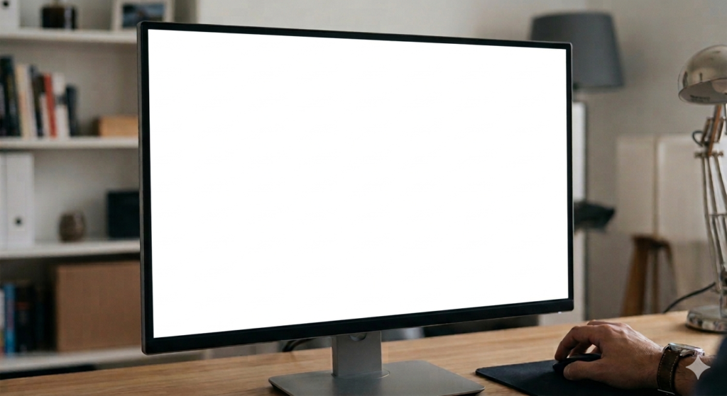 Tela branca PrestaShop — como resolver e recuperar sua loja rapidamente 1 Tela branca no PrestaShop sem carregamento