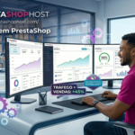 Developer analisa resultados de SEO com aumento de tráfego e vendas no PrestaShop.