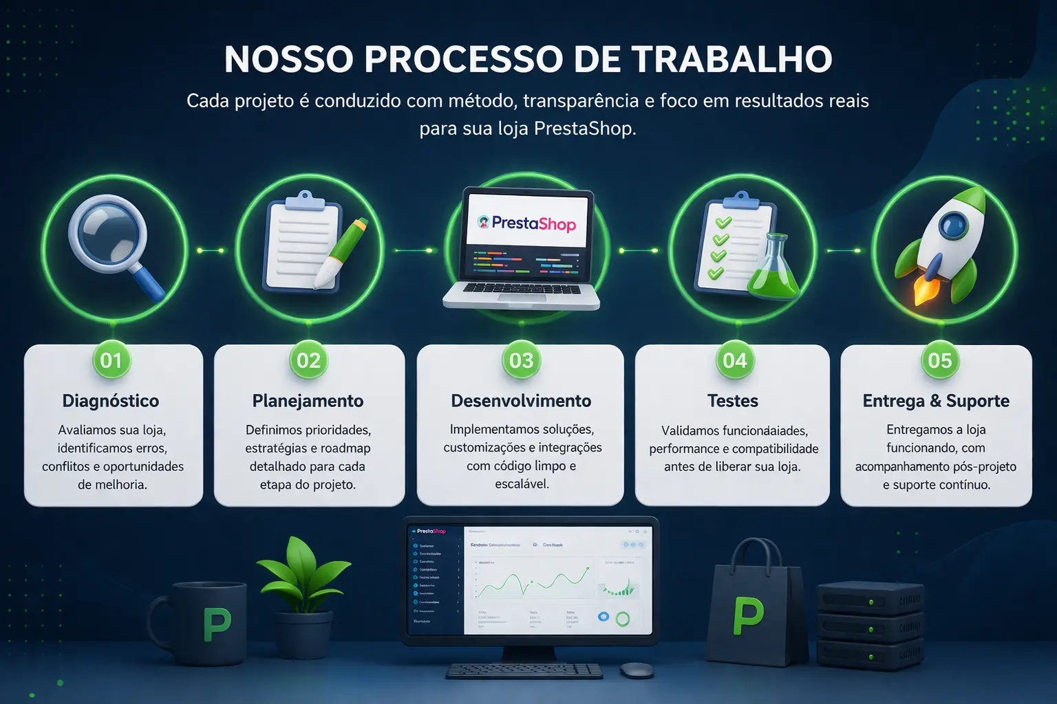 Processo de Desenvolvimento PrestaShop