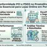 Guia essencial sobre conformidade PCI DSS e PSD2 para lojas PrestaShop em Portugal, garantindo pagamentos seguros.