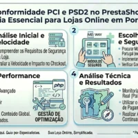 Guia essencial sobre conformidade PCI DSS e PSD2 para lojas PrestaShop em Portugal, garantindo pagamentos seguros.